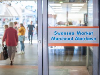 Swansea Market - doorway